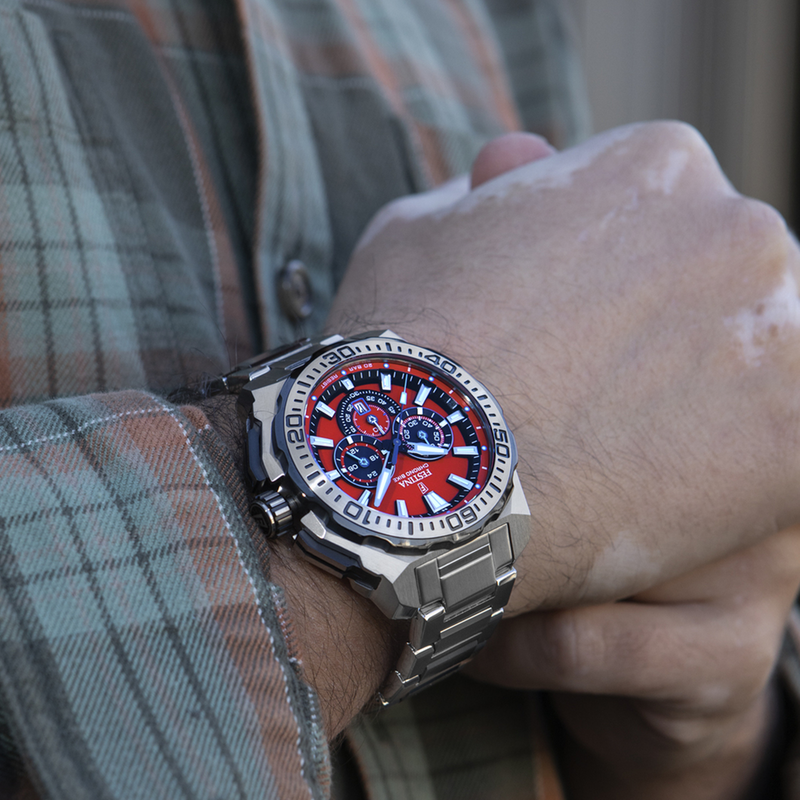 Festina Chrono Bike Rote Herrenuhr F20724/5-zoom-