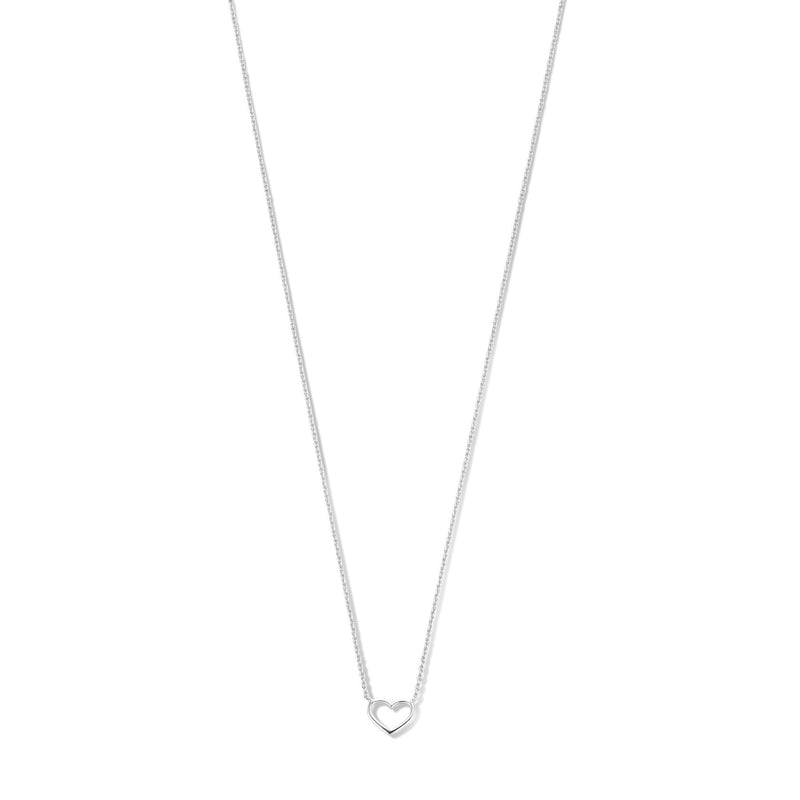 Isabel Bernard Cadeau d'Isabel 14 Karat | Weißgold Halskette und Armband Geschenksets IB90059-zoom-