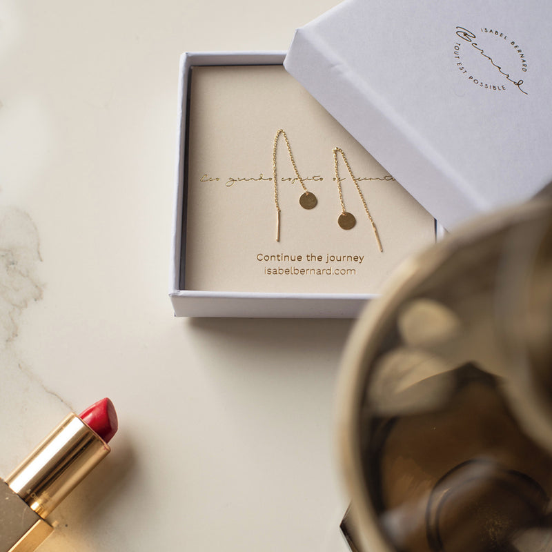 Isabel Bernard Le Marais Jeanne 14 Karat | Gold Ohrringe IB360197-zoom-