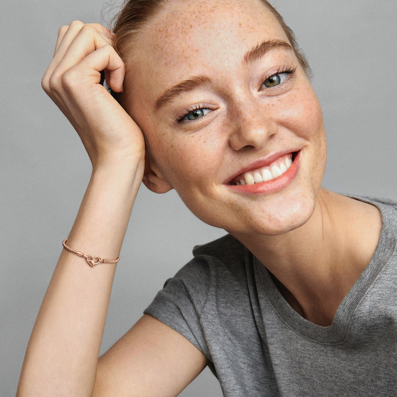 Pandora Moments damen Armband 585 Rosévergoldung 582731C00-21-zoom-