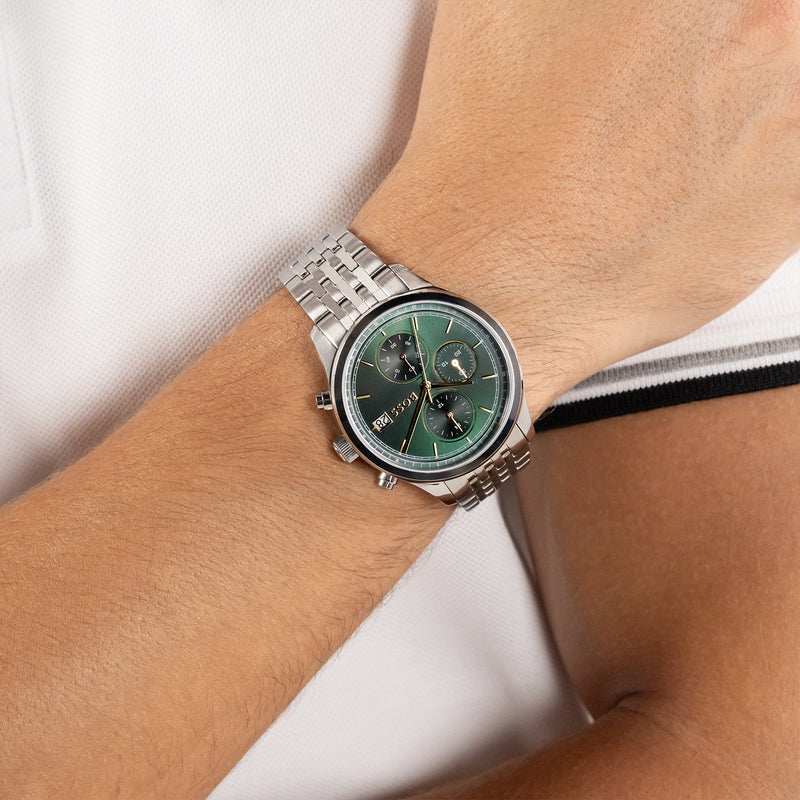 Hugo Boss Chronograph Uhr 41 mm HB1514330-zoom-