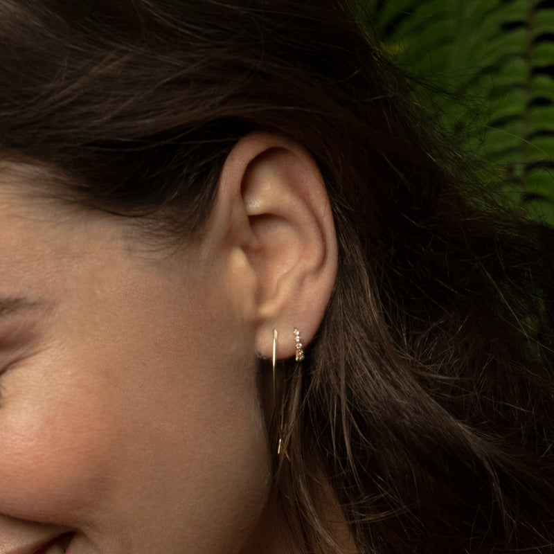 Jackie Gold damen Creolen 585 Gold JKE24.440-zoom-