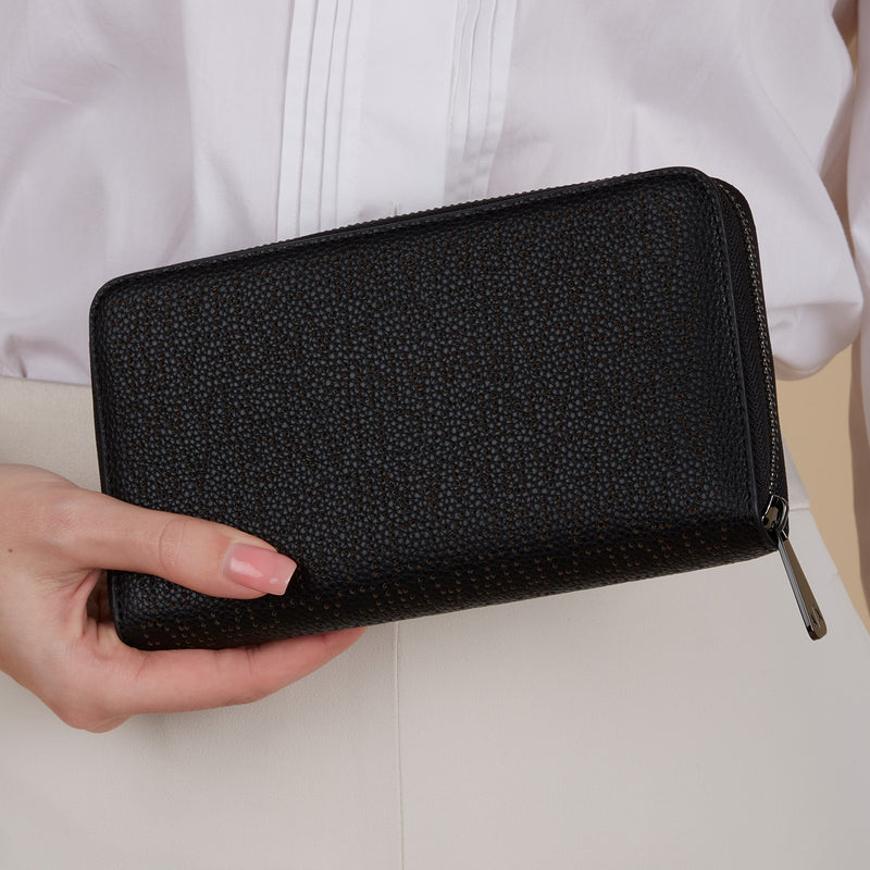 Armani Exchange damen Reißverschluss-Portemonnaie Schwarz 948068-3R713-00020-zoom-