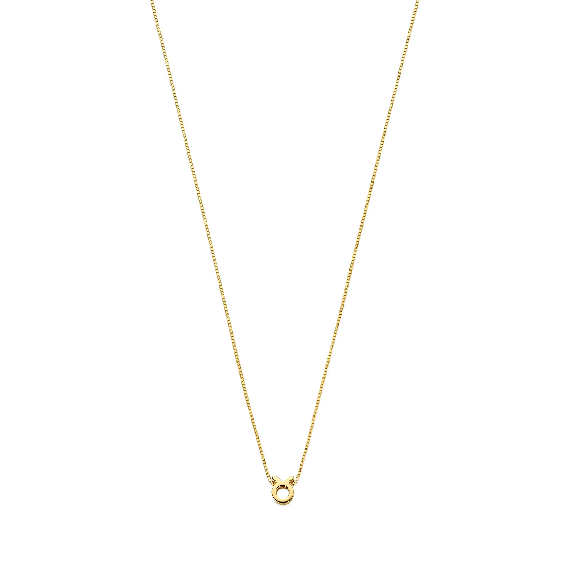 Isabel Bernard Étoiles d’Or Taurus 14 Carat Gold Venetian Necklace With Horoscope IB340179