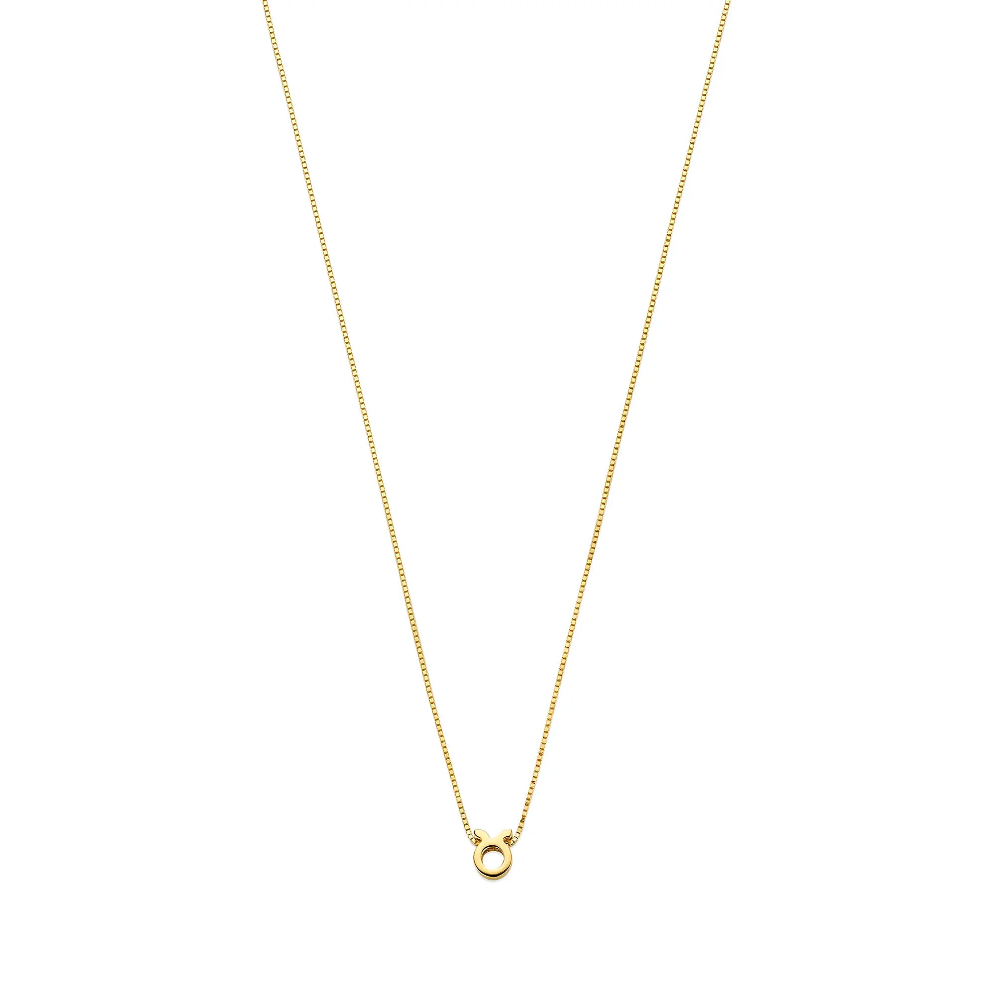 Isabel Bernard Étoiles d’Or Taurus 14 Carat Gold Venetian Necklace With Horoscope IB340179