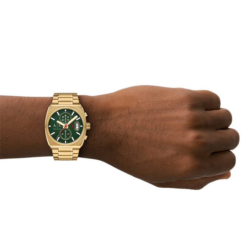 Armani Exchange Gold Men's Watch AX2822-zoom-