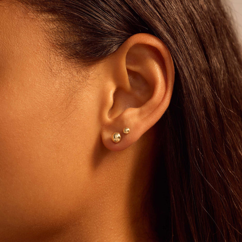 Beloro Jewels Regalo d'Amore 9 Karat Gold Ohrstecker Geschenkset BO90044-zoom-