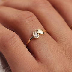 Beloro Jewels Monte Napoleone Natalia 9 carat gold Ring BO330005-52