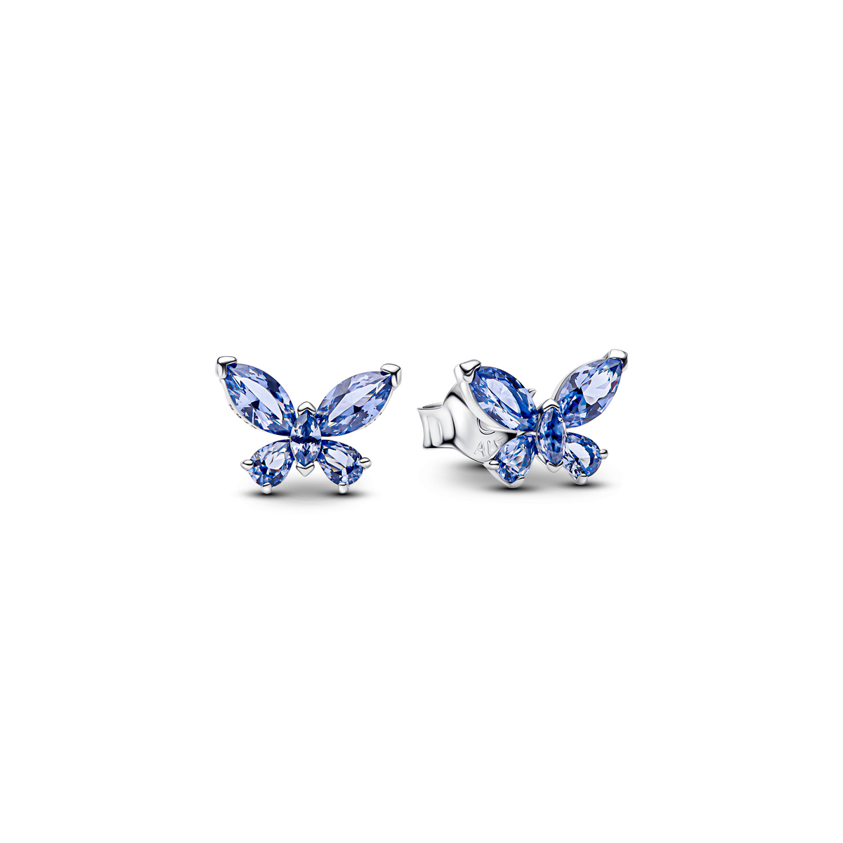 Pandora Timeless 925 Sterling Silver Butterfly Stud Earrings 294230C01