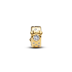 Pandora Disney Gold Plated Mickey & Minnie Mouse Clip Charm 764130C01