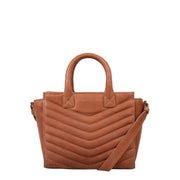 Cowboysbag Carmen Kognak Leder Handtasche 3459-000381