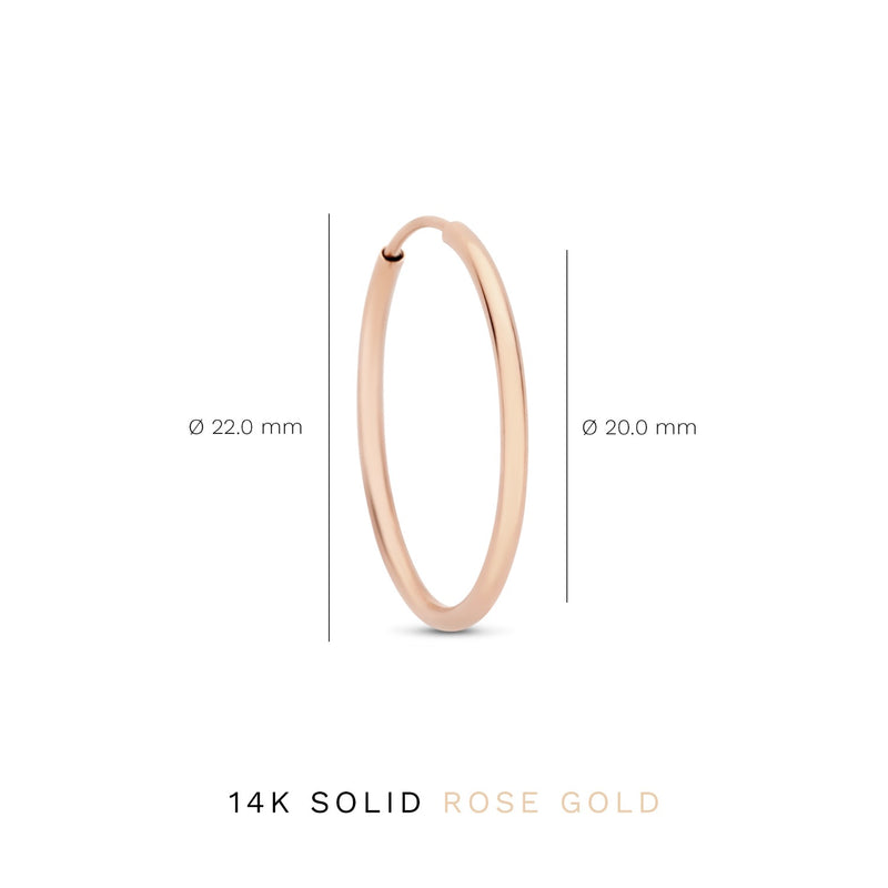 Isabel Bernard Cadeau d'Isabel 14 Karat | Roségold Ohrringe Set IB90077-zoom-