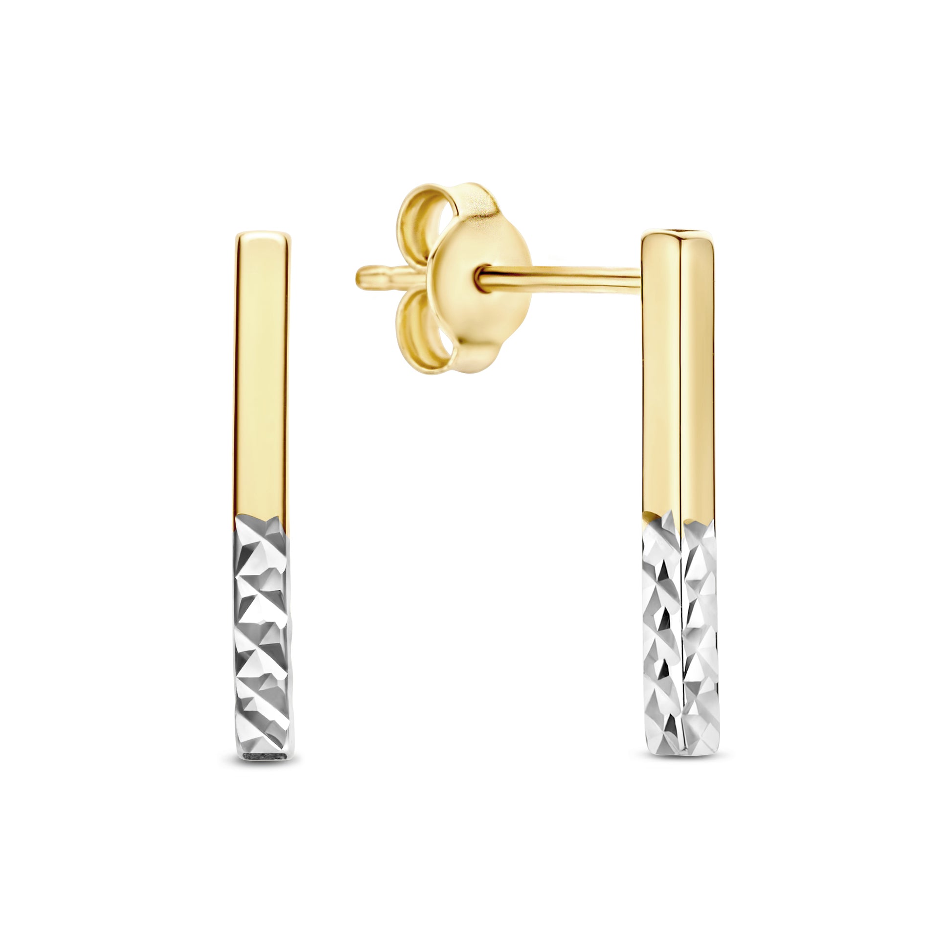 Isabel Bernard Le Marais Alice 14 Carat Golden Ear Studs IB360249