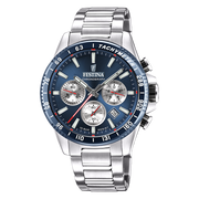 Festina Timeless Chrono herren Uhr Silber F20560-2