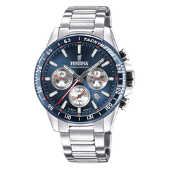 Festina Timeless Chrono Silver Watch F20560-2