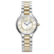 Jacques du Manoir Celine Silber- und Goldfarbene Damenarmbanduhr JWL06002