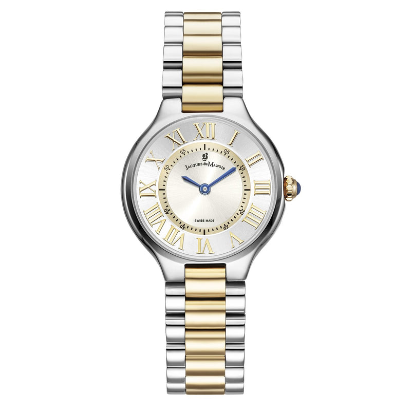 Jacques du Manoir Celine Silber- und Goldfarbene Damenarmbanduhr JWL06002-zoom-