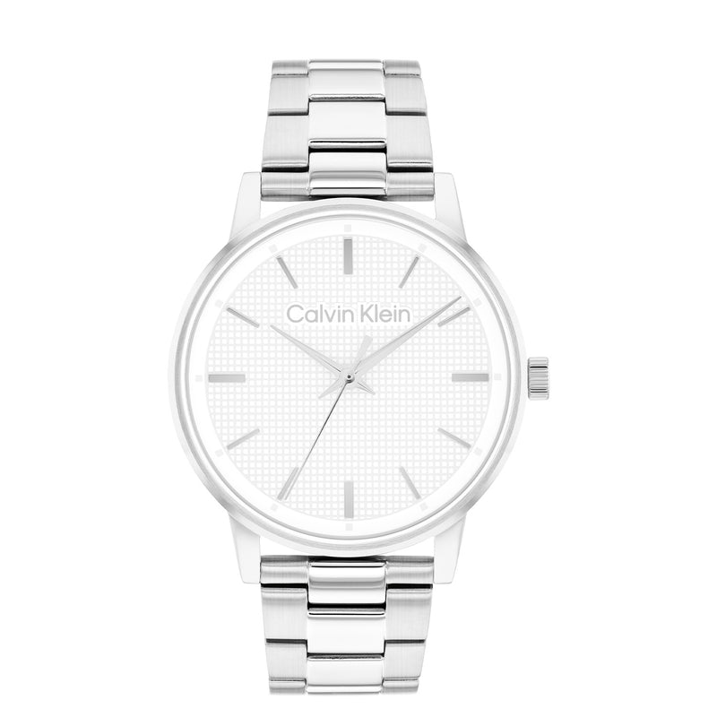 Calvin Klein Linked Wit Heren Horloge 2002-CK25200501-zoom-