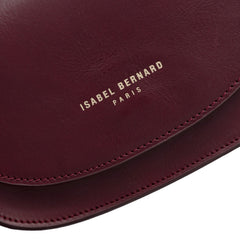Isabel Bernard Montmartre Manon Bordeaux Red NatuurLeather Crossbody bag IB21111