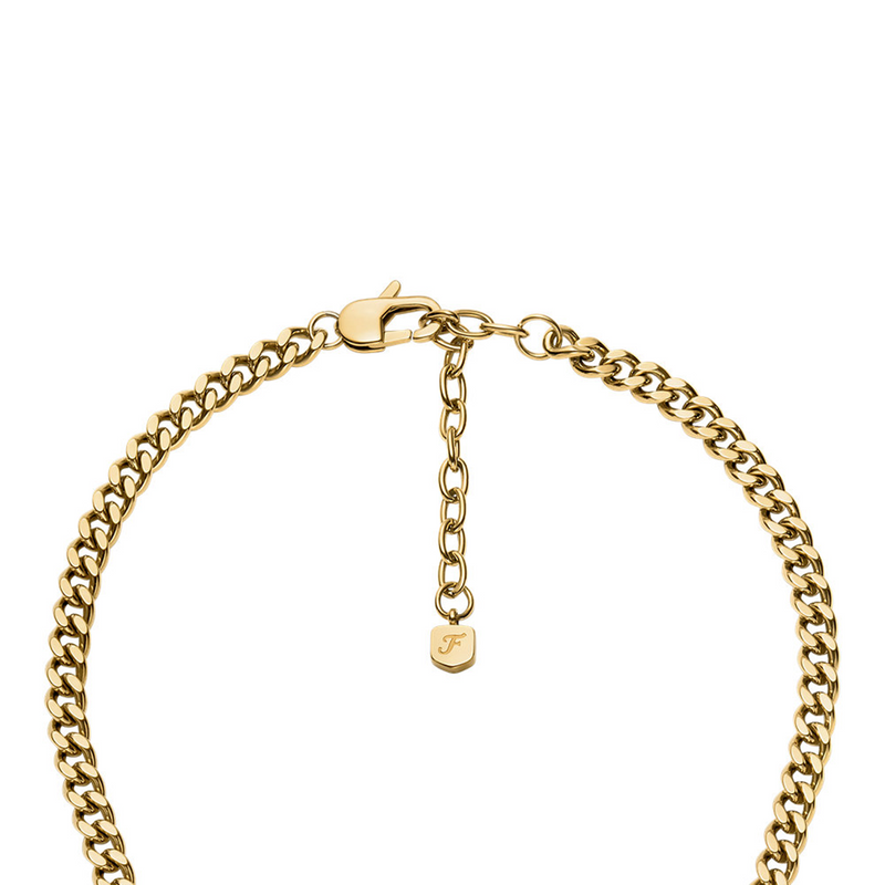 Fossil Sutton Stainless Steel Women's Necklace JF04958710-zoom-