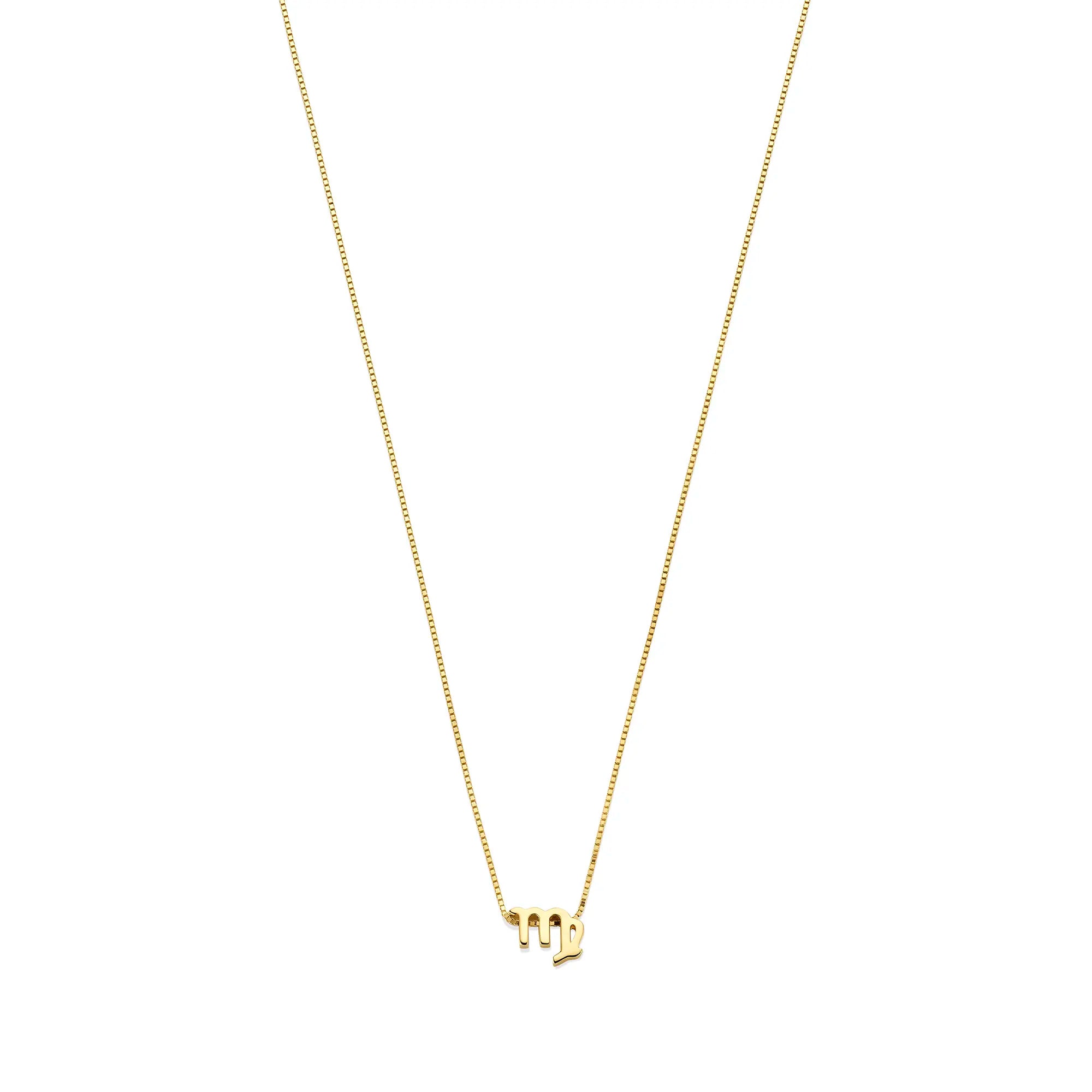 Isabel Bernard Étoiles d’Or Virgo 14 Carat Gold Venetian Necklace With Horoscope IB340183