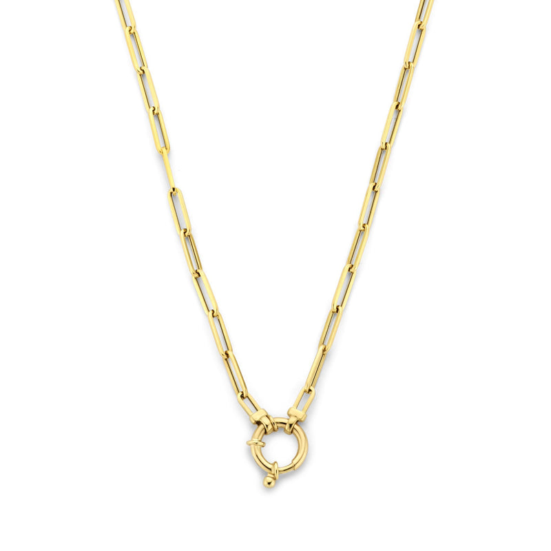 Isabel Bernard Aidee Odile 14 Karat | Gold Kette Halskette IB340160-zoom-