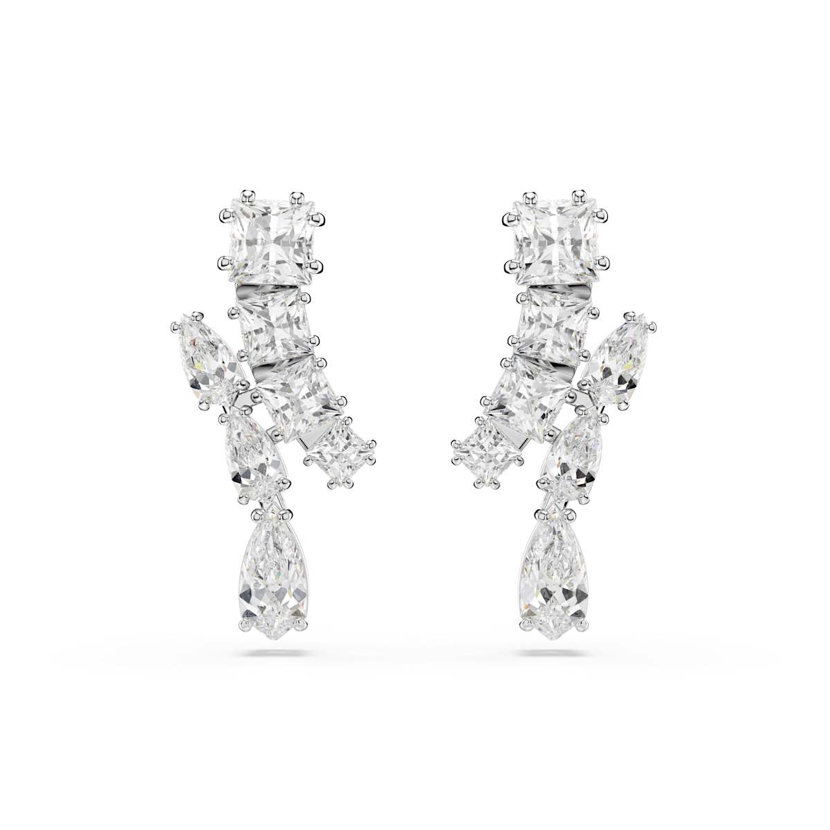 Swarovski Matrix Silver Ear Stud 5700418