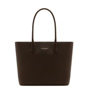 Isabel Bernard Honoré Lysanne Brauner Shopper aus Kalbsleder IB25089