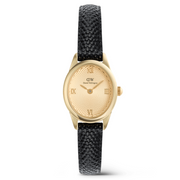 Daniel Wellington Ophelia Mini Black Lizard Unitone Goldfarben Uhr DW00100897