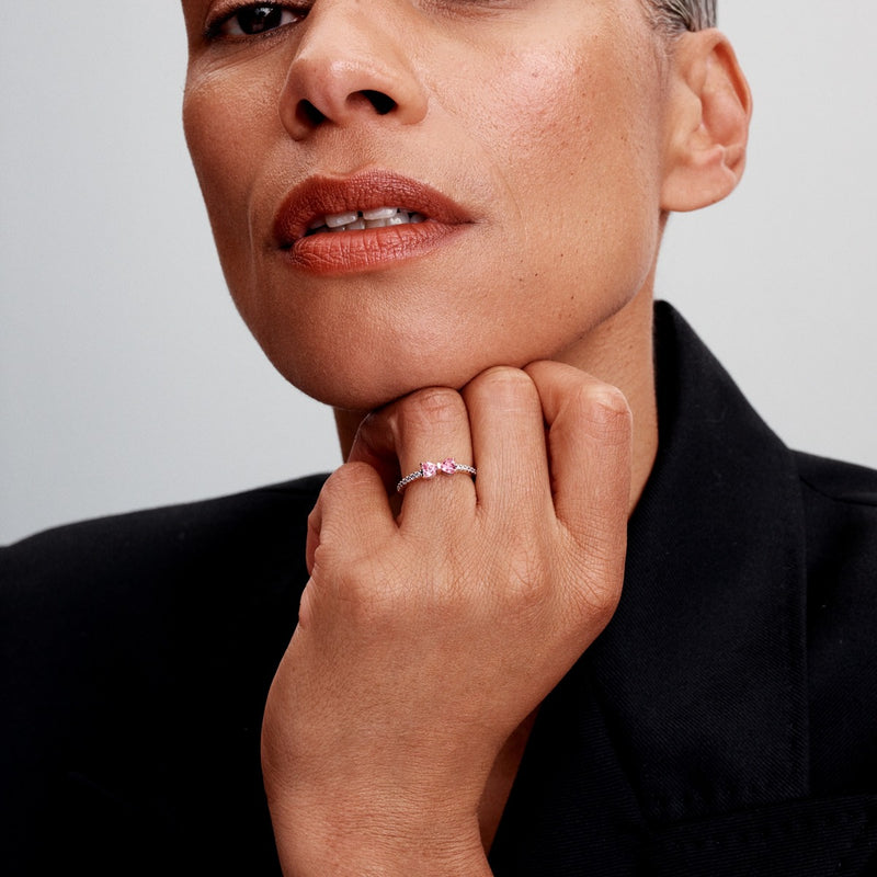 Pandora Timeless 925 Sterling Silver Ring 193510C01-54-zoom-