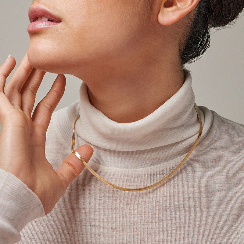 ENAMEL Copenhagen damen Kette 750 Vergoldung N60G-zoom-