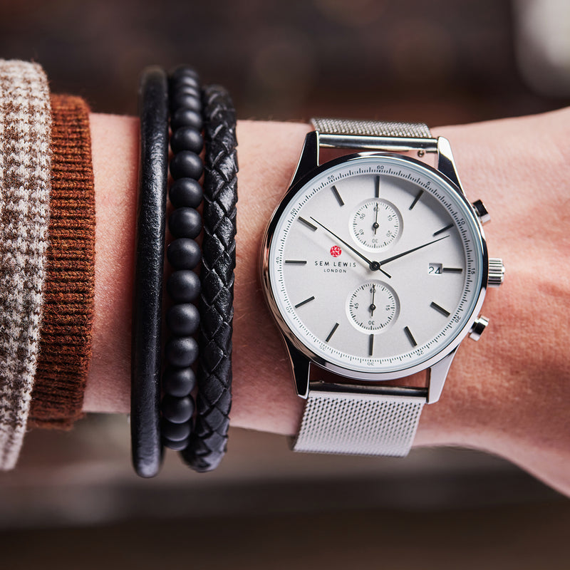 Sem Lewis Bakerloo Kenton Armband SL320012 (Lengte: 21.5 cm)-zoom-