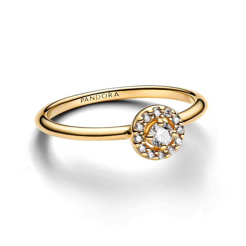 Pandora Timeless 14 Karat Gold Plated Ring 163554C01-54-zoom-
