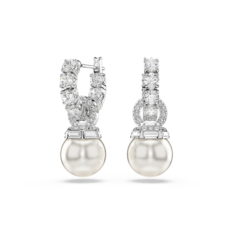 Swarovski Matrix Silver Coloured Ear studs 5691716-zoom-