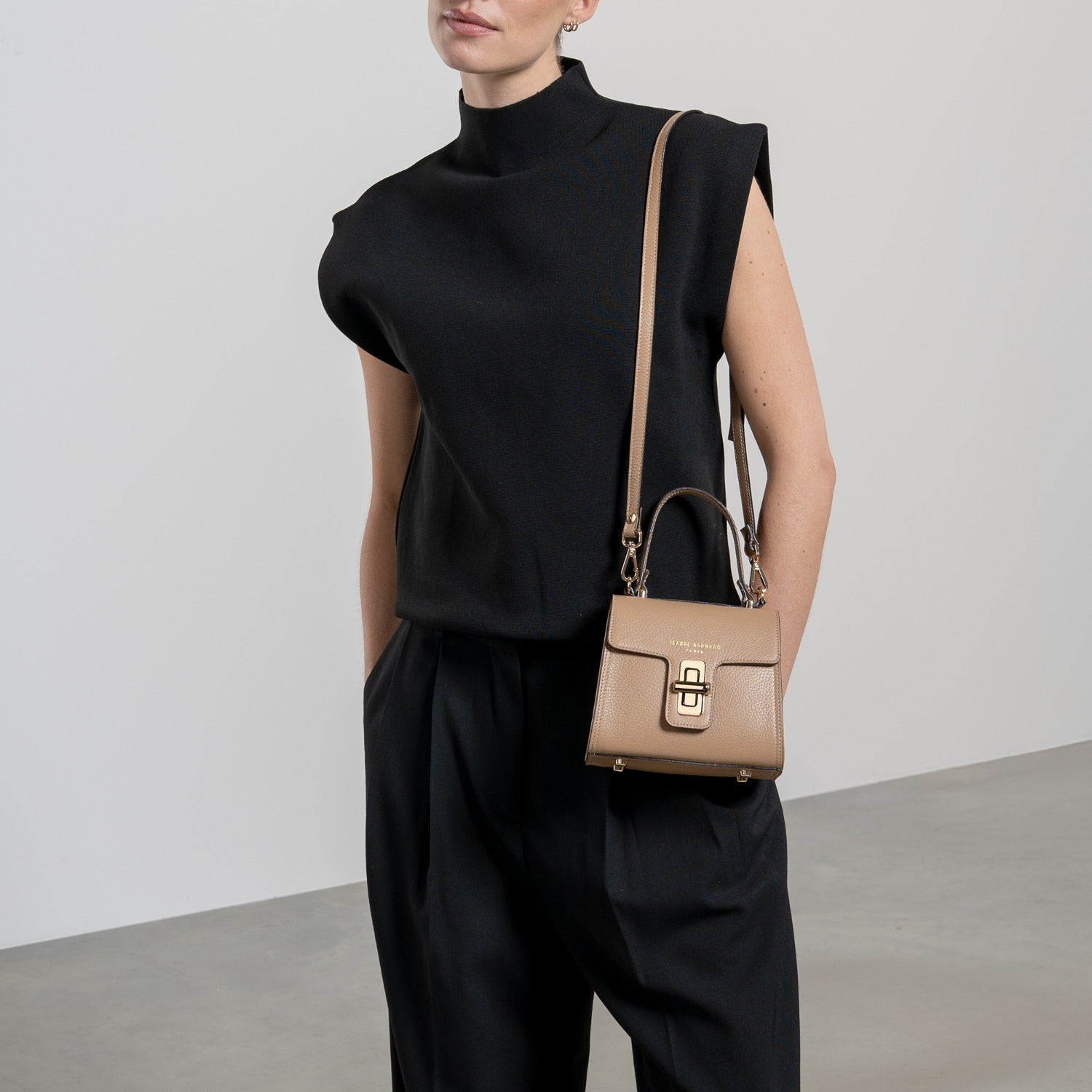 Isabel Bernard Femme Forte Handbag Beige IB21126-072