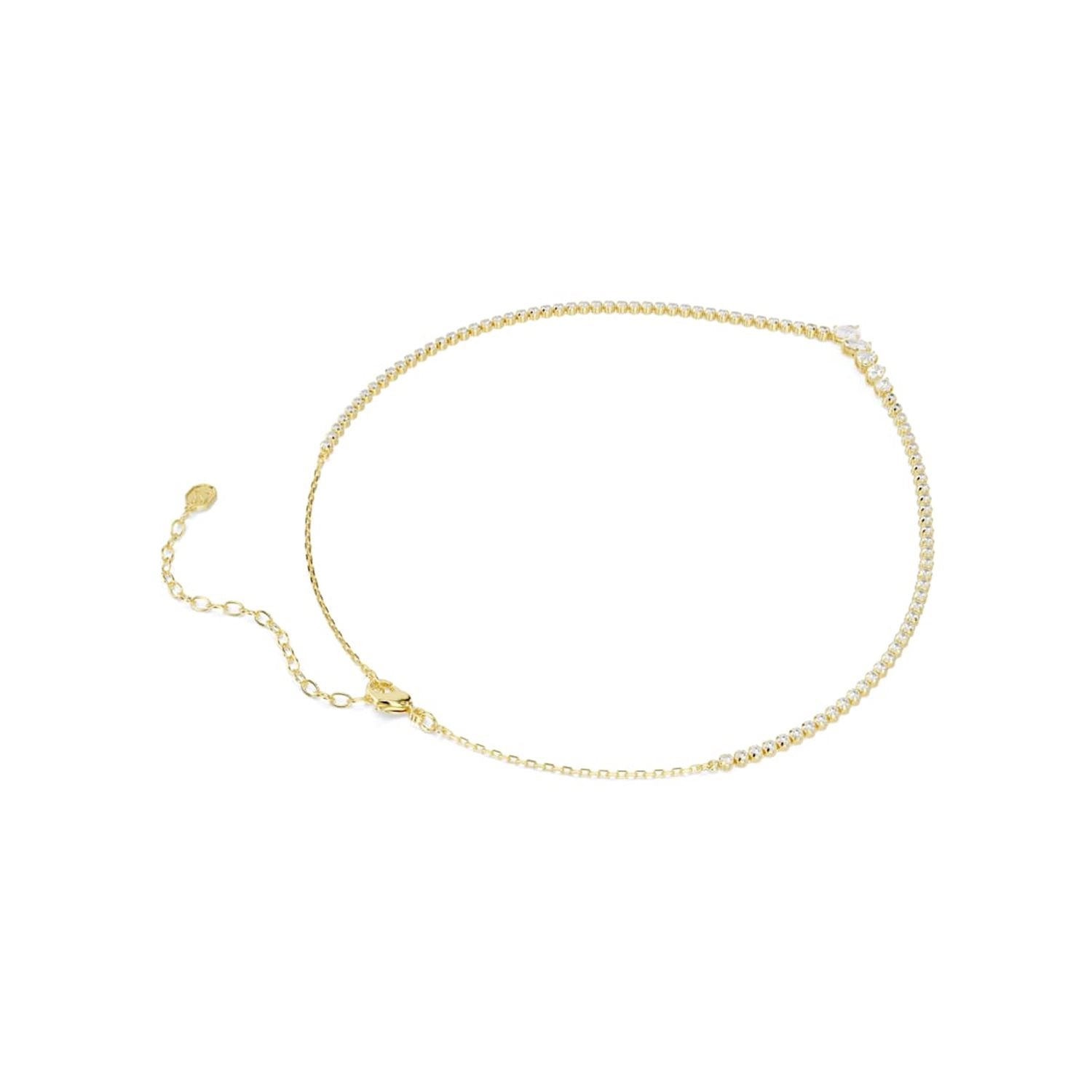 Swarovski Mesmera Attract Gold-Tone V-Shaped Necklace 5747931
