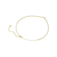 Swarovski Mesmera Attract Gold-Tone V-Shaped Necklace 5747931