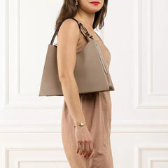 Furla Beige Hobo Bag 2001-A0288413