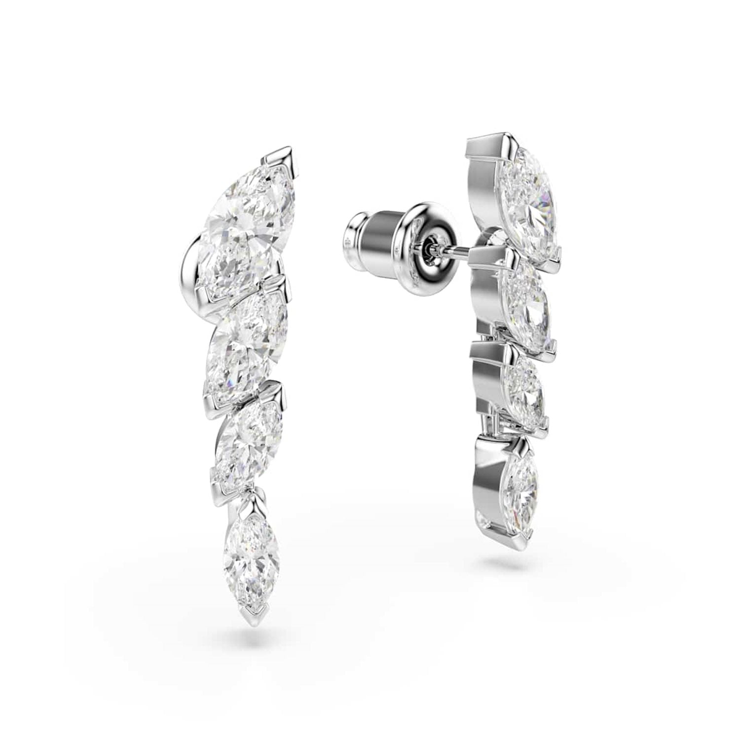 Swarovski Mesmera Glam Silver-Tone Earrings 5748007