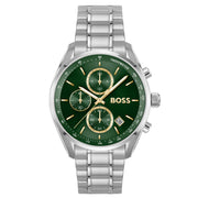 Hugo Boss Grand Prix 40 Silberne Herrenuhr HB1514265
