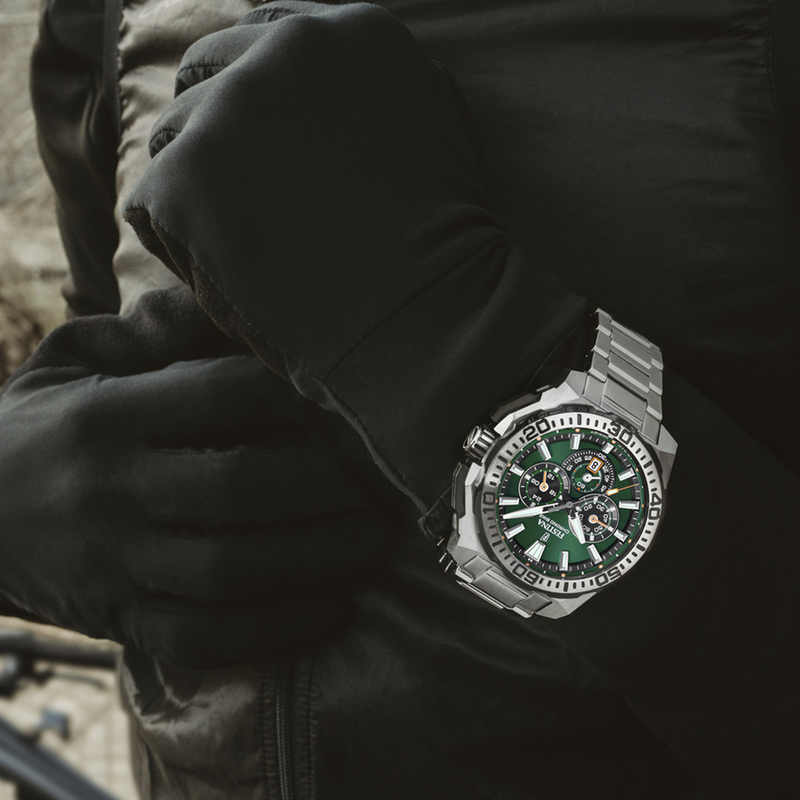 Festina Chrono Bike Grüne Herrenuhr F20724/3-zoom-