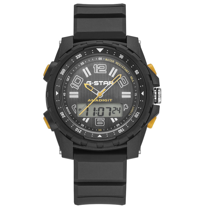 G-STAR Ops01 Schwarze Ana-Digi Uhr GSW.502.02-zoom-