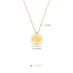 Beloro Jewels La Rinascente Ornella 9 karaat ketting BO340012