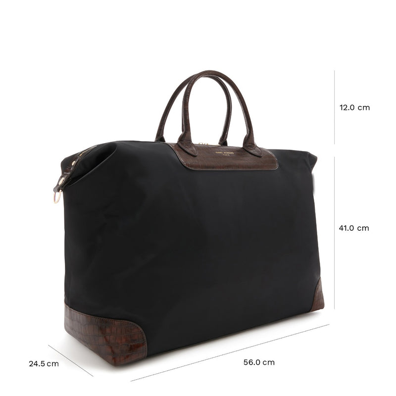 Isabel Bernard Du Louvre Clarice Schwarze Reisetasche Medium IB20002-901-zoom-