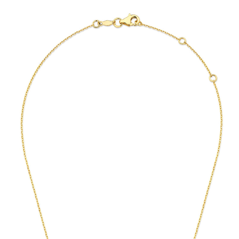 Isabel Bernard De la Paix Viviane 14 karat gold necklace with diamond IBD350031-zoom-