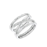 Calvin Klein Stainless Steel Ring 2002-CJ35000203C