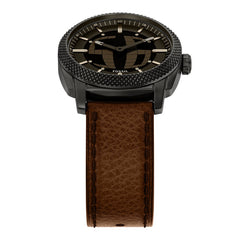 Fossil Machine Big Tic Round Black Dial Watch FS6165