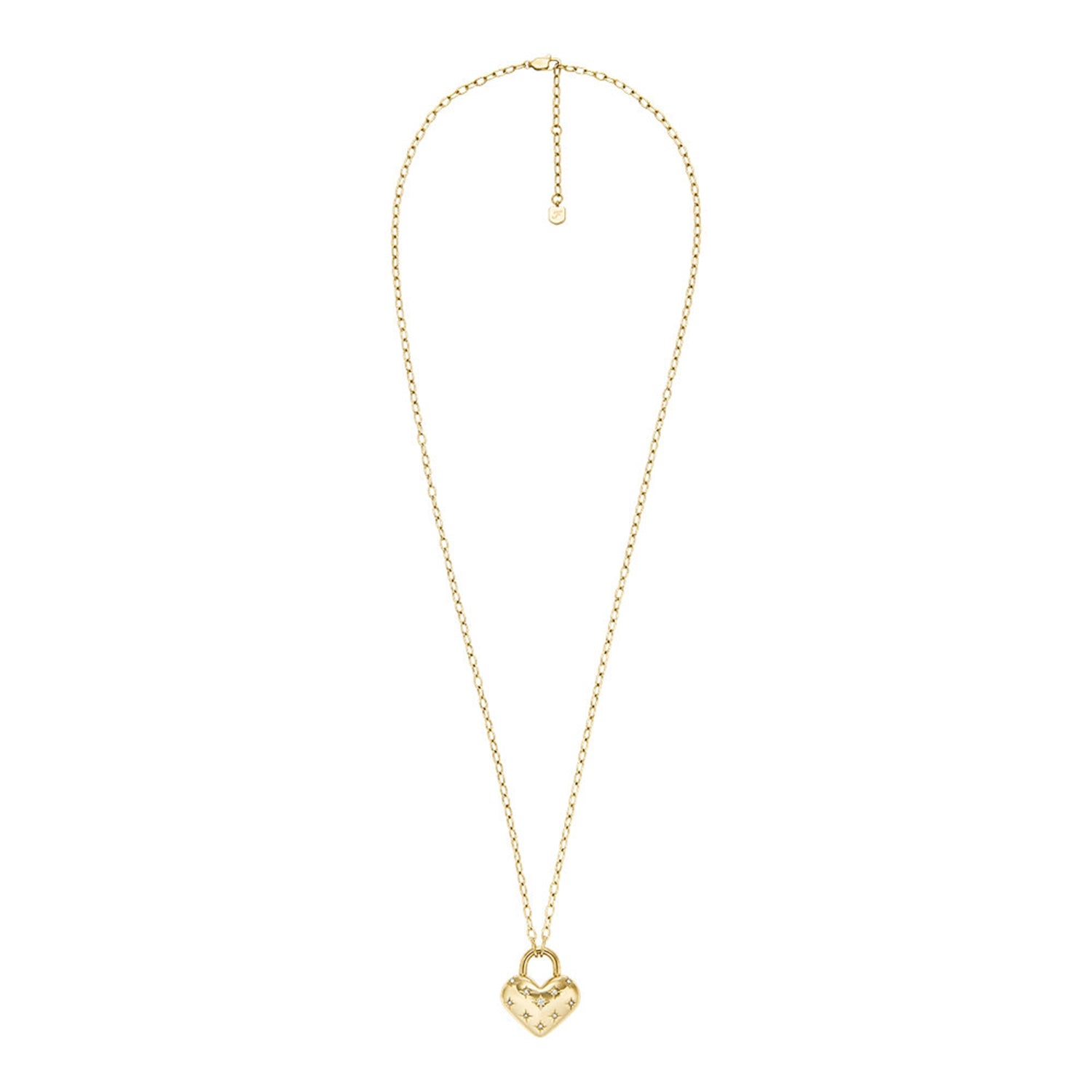 Fossil Sadie Gold Coloured Necklace JF04829710