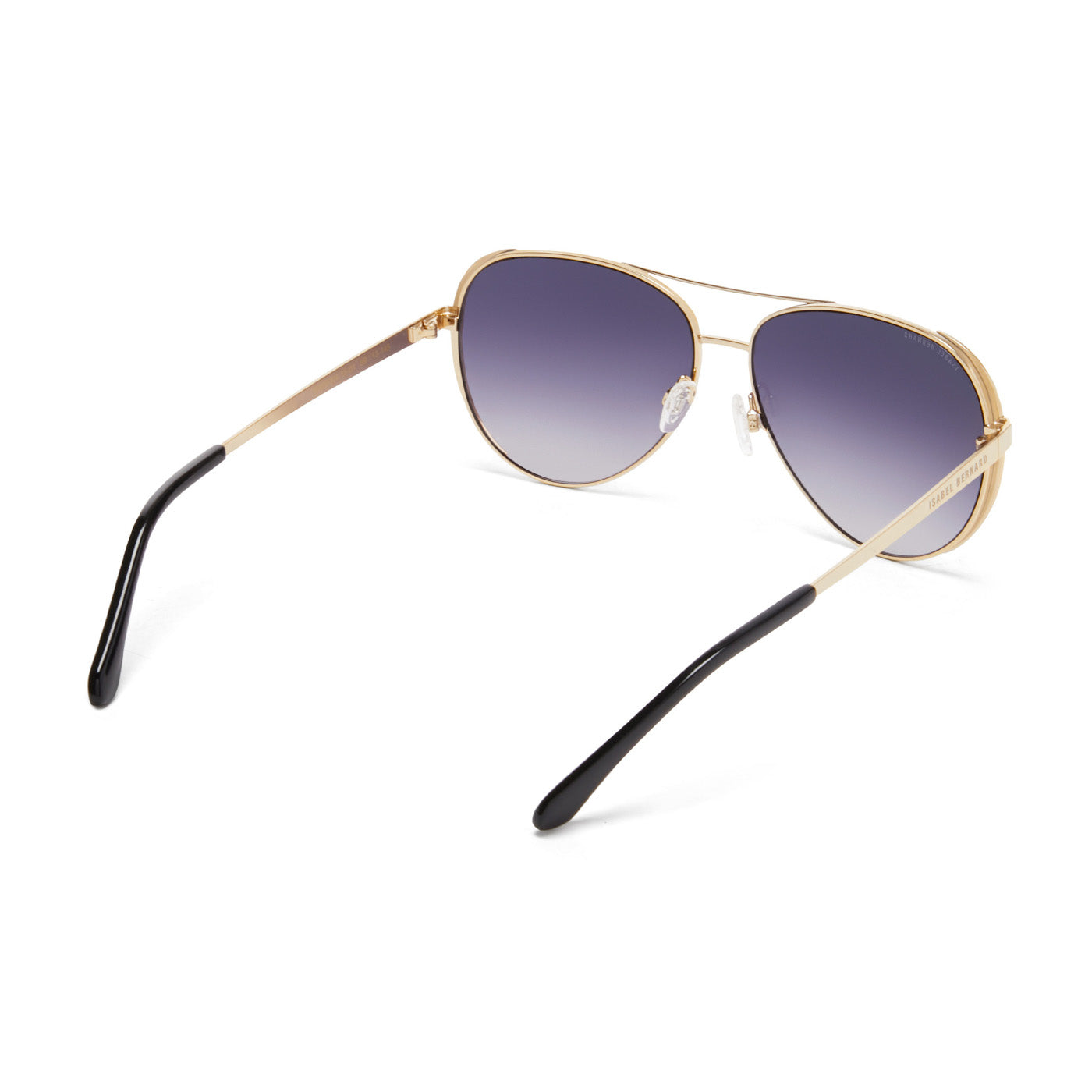 Isabel Bernard La Villette Ruby Gold-coloured Aviator Sunglasses IB400004-15-01
