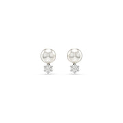 Swarovski Matrix Silver Coloured Ear Studs 5694225